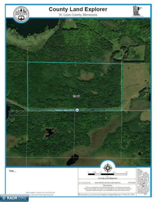 TBD E CENTRAL LAKES ROAD, EVELETH, MN 55734 - Image 1